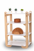 Load and play video in Gallery viewer, tiered montessori shelf