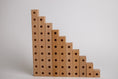 Load image into Gallery viewer, Stack of wooden blocks with engraved dots