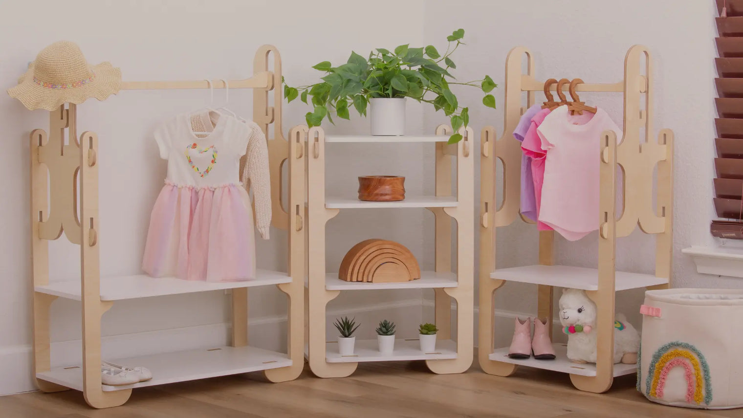 A child's Montessori wardrobe collection