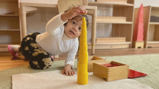 How To Introduce The Montessori Knobless Cylinders