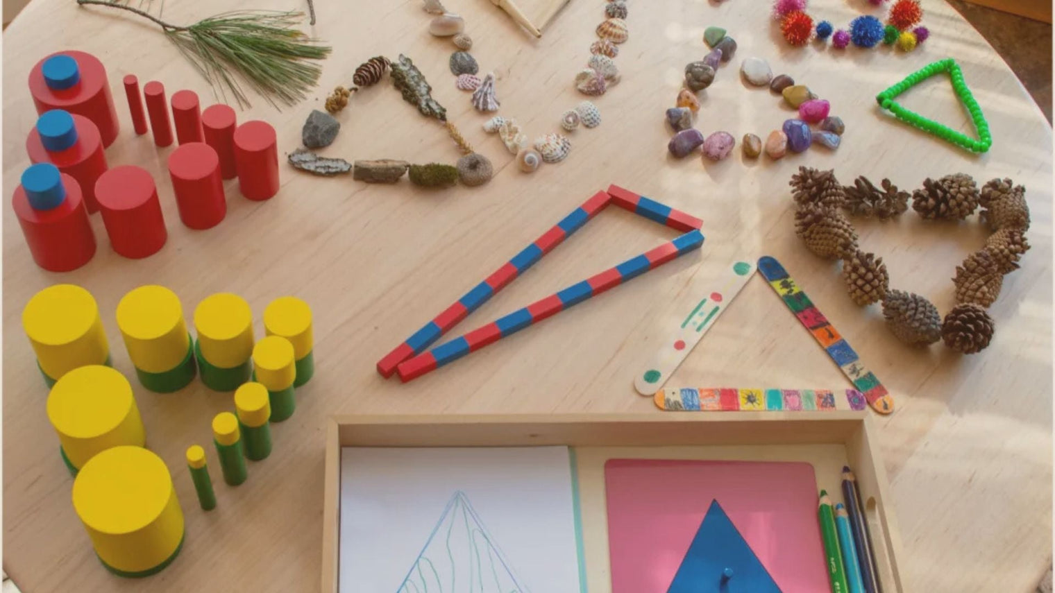 How To Present The Montessori Metal Insets 