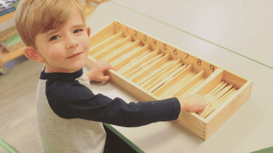 How To Teach Counting With Montessori Spindle Boxes