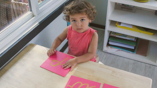 How To Use Sandpaper Letters Montessori Style