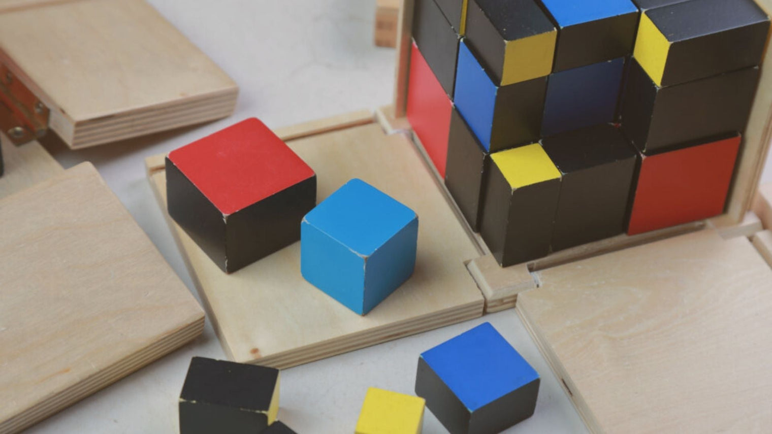 How To Use The Montessori Binomial Cube
