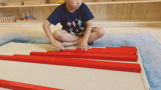 How To Use The Montessori Red Rods