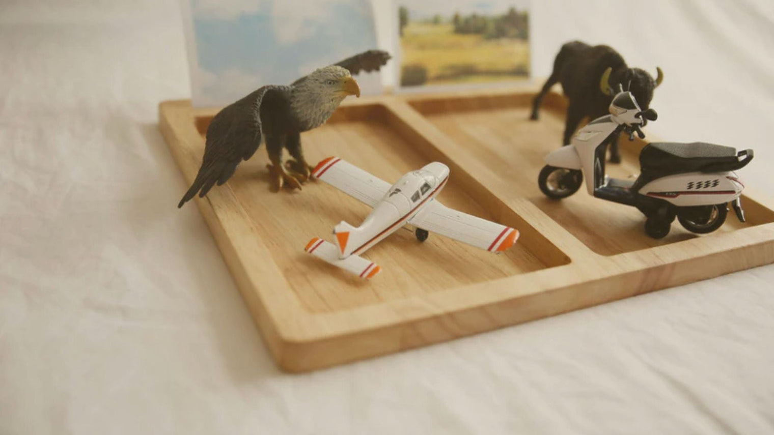 How to Build Montessori Toy Trays
