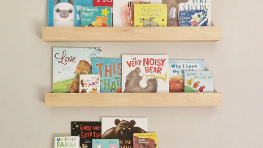 How to Build a Wall-Mounted Montessori Floating Bookshelf for Space-Saving Storage