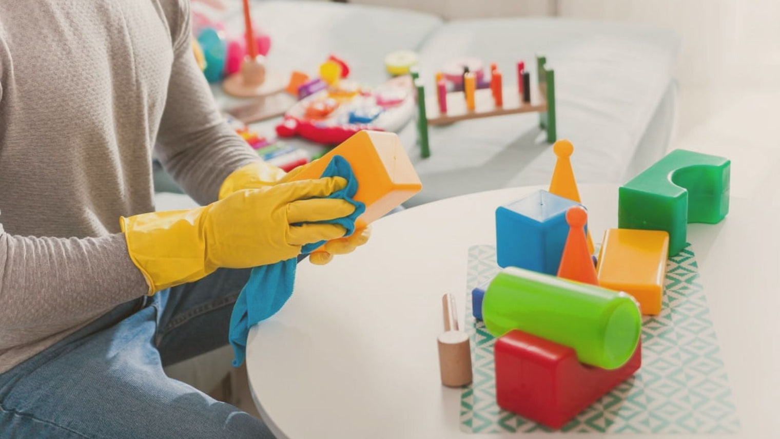 How to Clean Toys Without Harsh Chemicals