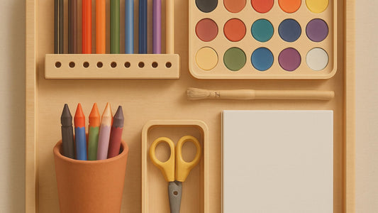 How to Create a Montessori Art and Creativity Station