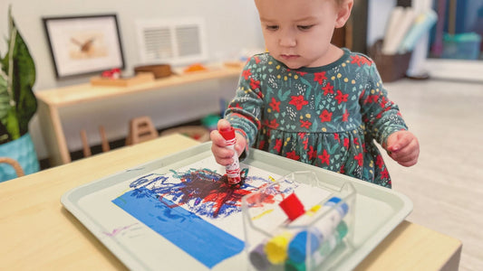 How to Create a Montessori Art and Creativity Station