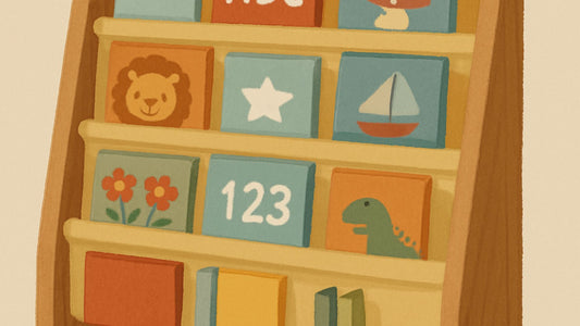 How to Create a Montessori Book Rotation System Using a Simple Front-Facing Bookshelf
