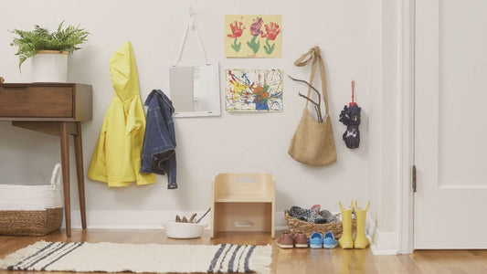 How to Design a Montessori Entryway for Kids