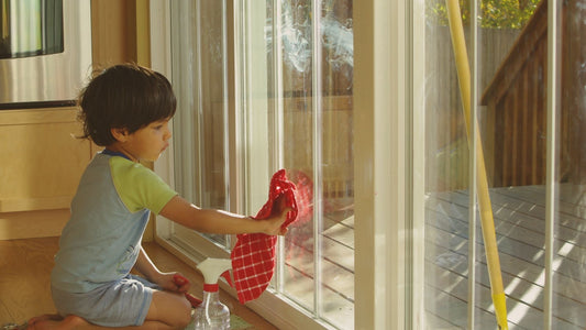 How to Introduce Window Washing as a Montessori Activity