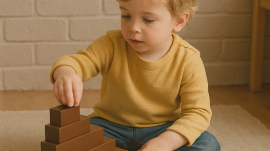 How to Introduce the Montessori Brown Stairs