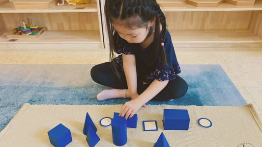 How to Introduce the Montessori Geometric Solids
