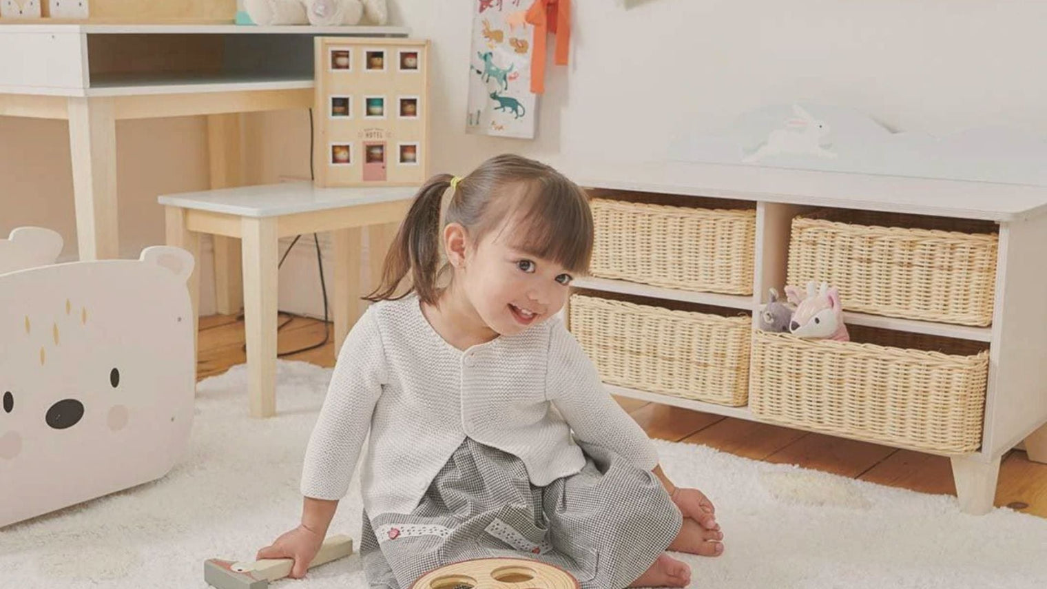 How to Teach Independence Using Montessori Storage