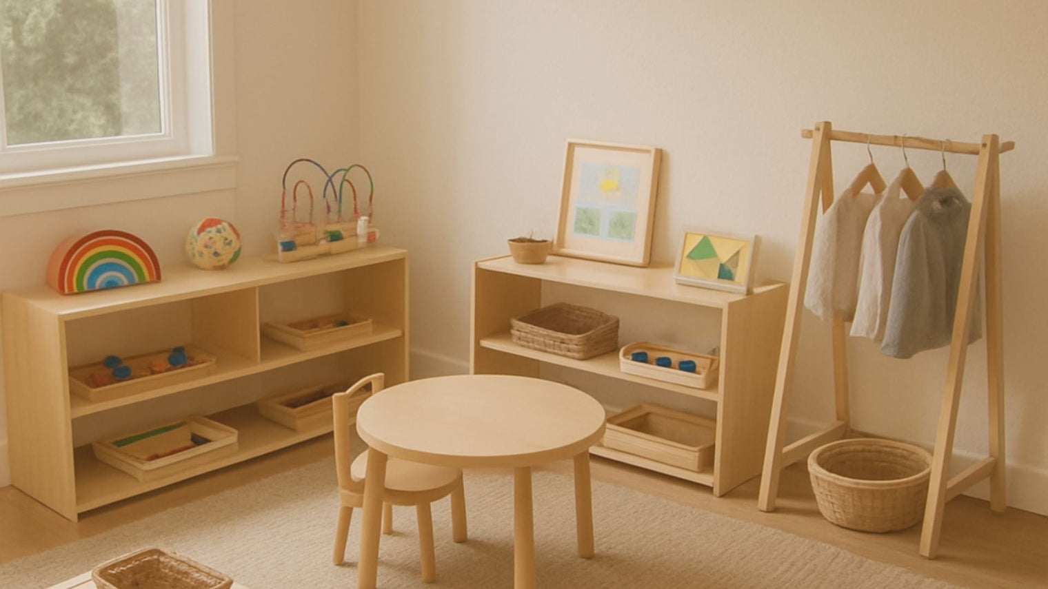 How to Make a Simple Montessori Bookcase Using IKEA Products and Creative Hacks for Your Playroom