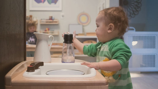How to Teach Hand Washing with Montessori Practical Life