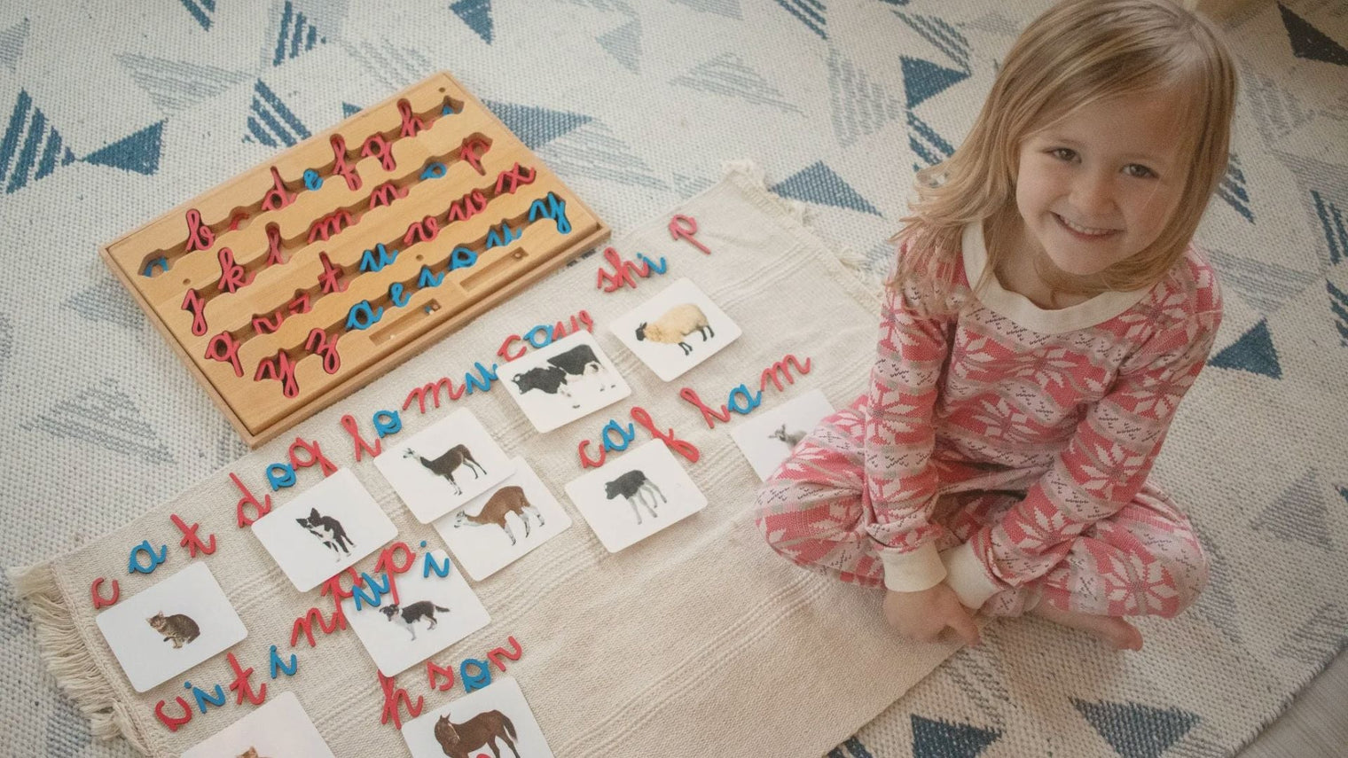 How to Use a Montessori Moveable Alphabet