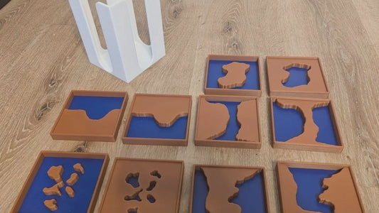 How to Use the Montessori Land and Water Forms