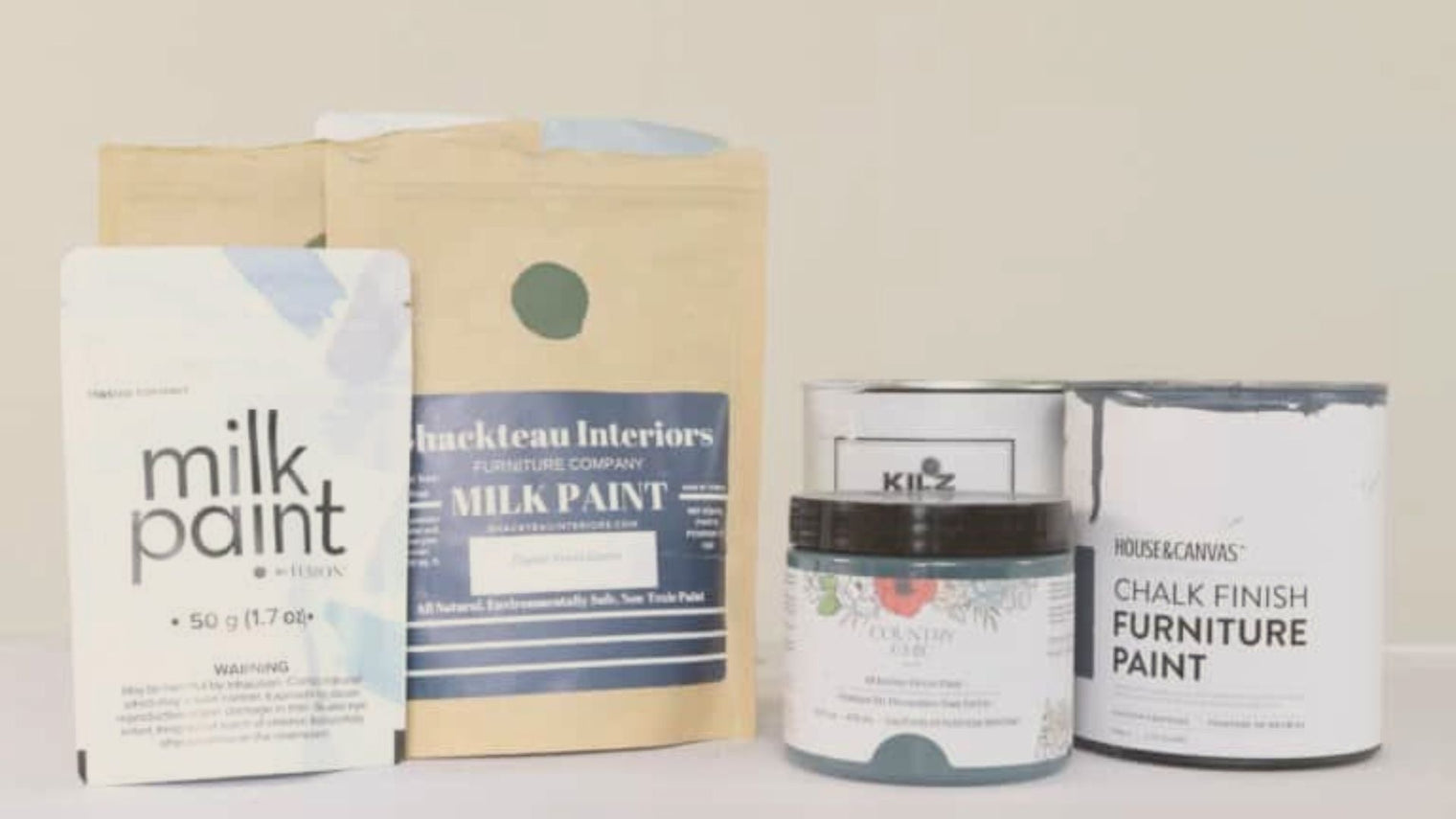 Milk Paint vs Acrylic Paint