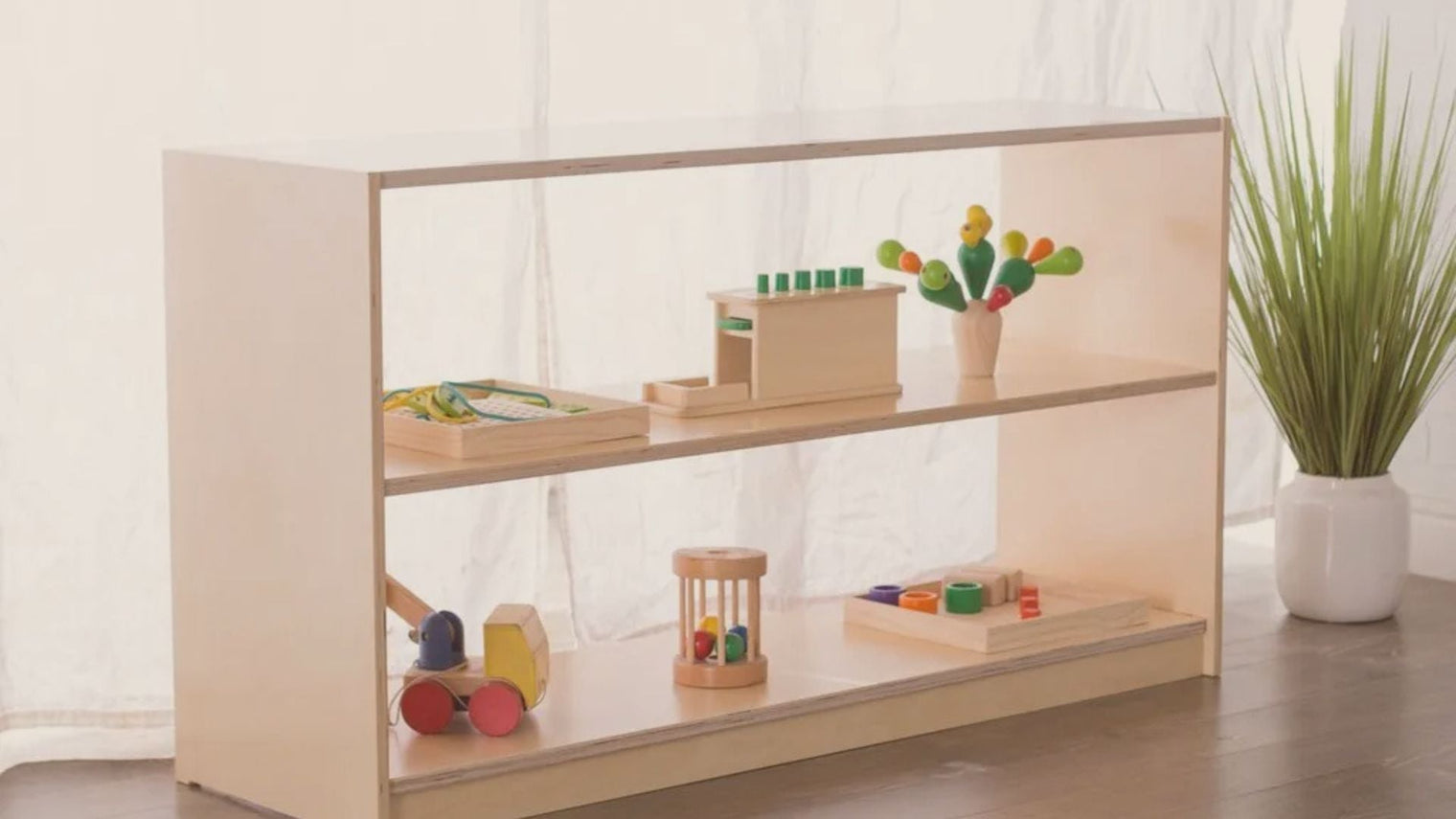 How to Build a Cheap and Easy DIY Montessori Toy Shelf Using IKEA Products