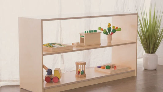 How to Build a Cheap and Easy DIY Montessori Toy Shelf Using IKEA Products