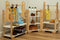 clothes closet and storage for shoes and clothes and toys