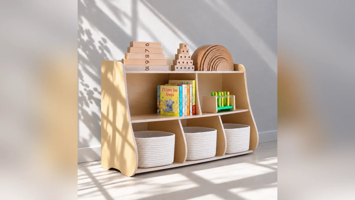 Montessori Toy Shelf vs. Toy Box: Which Actually Stops Toy Clutter?