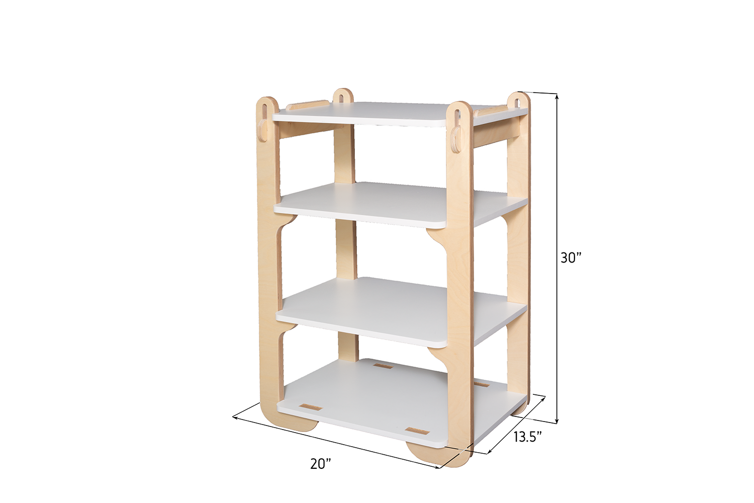 Montessori Wooden Shelf 4-Tier