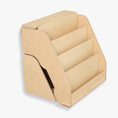 Load image into Gallery viewer, montessori bookshelf side view
