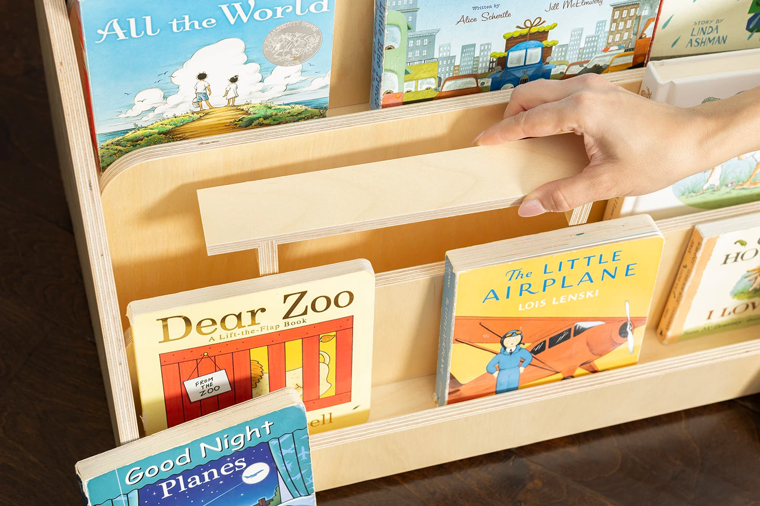 Small Montessori Bookshelf